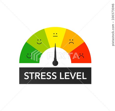 Stress Meter Vertical Mental Or Emotional Pressure Levels From Underload To  Burnout Stock Vector Illustration Of Evaluate Medical 272845322  Stress  Levels Burn Out  sincovagacombr