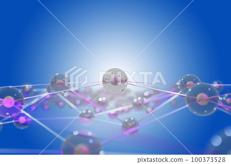 Crystal with many nuclei connected by CG line 100373528