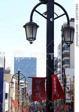 神樂坂的街道 100373683
