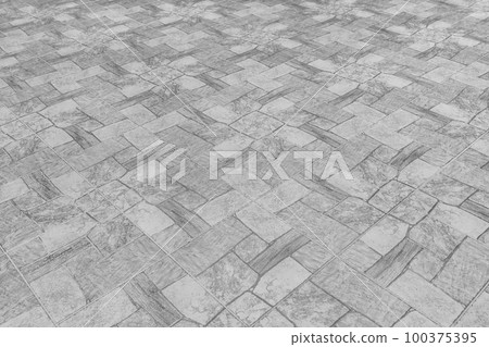 Grey tile floor with abstract pattern of stone surface texture mosaic background Grey tile floor with abstract pattern of stone surface texture mosaic background 100375395