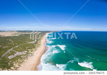 Gunnamatta Ocean Beach in Australia Gunnamatta Ocean Beach in Australia 100376675