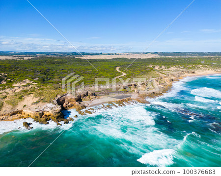 Gunnamatta Ocean Beach in Australia Gunnamatta Ocean Beach in Australia 100376683
