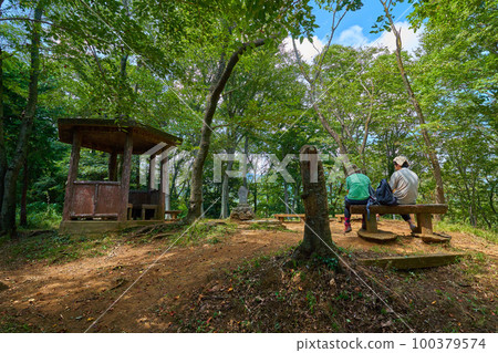 The summit of Mt. Azuma in Hadano City, Kanagawa Prefecture The summit of Mt. Azuma in Hadano City, Kanagawa Prefecture 100379574