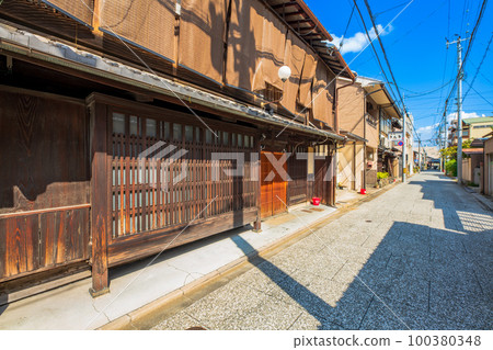Kyoto Shimabara Yukaku Ruins Townscape 100380348