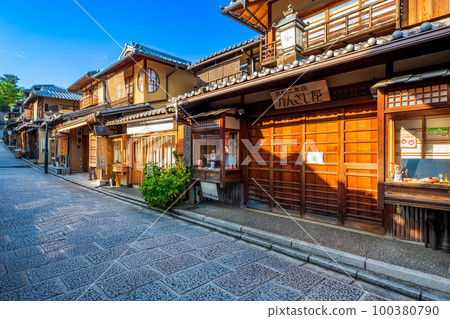 京都、東山、產寧坂、二年坂及周邊街道 100380790
