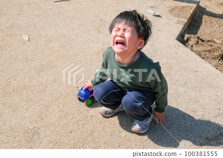 A boy who is crying A boy who is crying 100381555