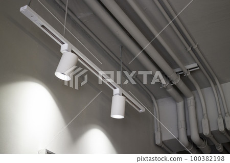 Modern hipster style loft apartment details 100382198