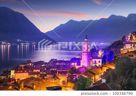 Sala Comacina, Como, Italy Town on Lake Como 100386790