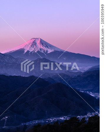 (Yamanashi Prefecture) Observation of Mt. Mt. Mt. Mt. (Yamanashi Prefecture) Observation of Mt. Mt. Mt. Mt. 100395949