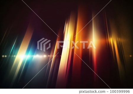 Abstract background with line color motion blur lights. Generative AI Abstract background with line color motion blur lights. Generative AI 100399996