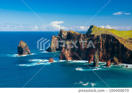 Landscape with Ponta de Sao Lourenco, Madeira Island, Portugal 100400670