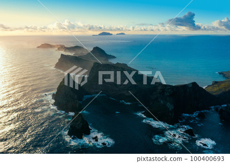 Landscape with Ponta de Sao Lourenco, Madeira Island, Portugal 100400693