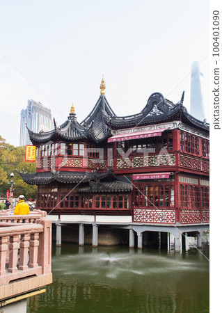Yu Garden - Huxin Pavilion - (China-Shanghai) Yu Garden - Huxin Pavilion - (China-Shanghai) 100401090