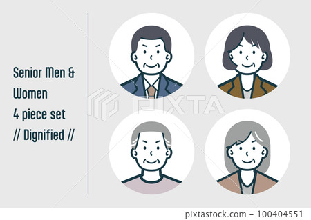 端莊高級男女4件套1號 100404551