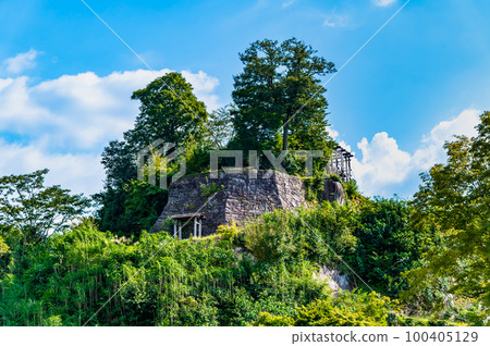 岐阜苗木城跡 岐阜苗木城跡 100405129