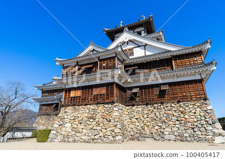 [Kyoto Prefecture] Fukuchiyama Castle, Fukuchiyama, Amata District, Tanba Province (now Fukuchiyama City, Kyoto Prefecture) 100405417