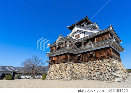 [Kyoto Prefecture] Fukuchiyama Castle, Fukuchiyama, Amata District, Tanba Province (now Fukuchiyama City, Kyoto Prefecture) 100405433