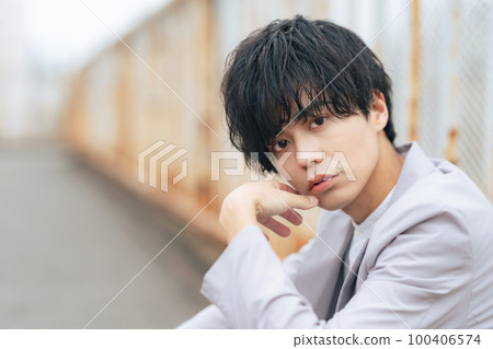 男的肖像 100406574