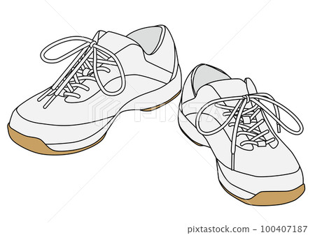 Shoes, sneakers, gym shoes Shoes, sneakers, gym shoes 100407187