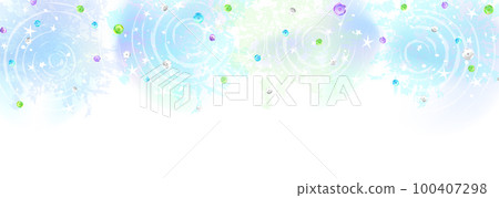 A fantastic background illustration inspired by the waterside and the sky 100407298