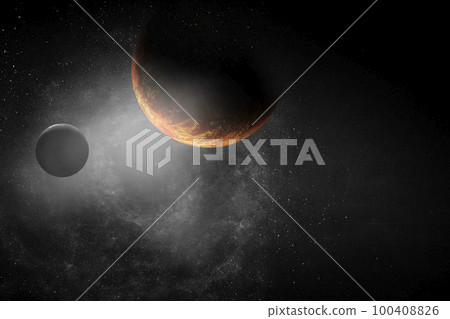 Image of outer space. . Mixed media Image of outer space. . Mixed media 100408826
