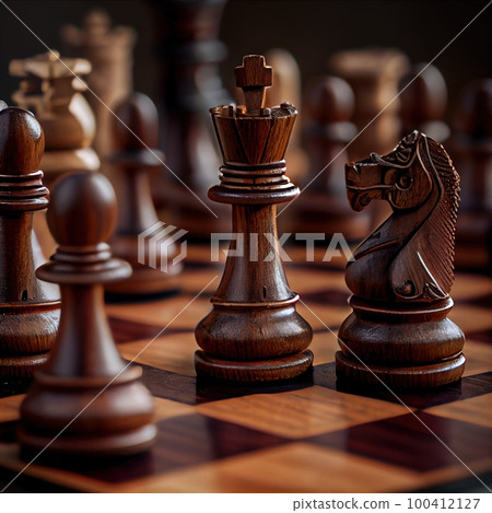 Futuristic Cyber Chess Holographic Pieces AI Stock Illustration -  Illustration of capabilities, board: 281330419