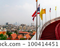 The Golden Mount at Wat Saket, A Landmarks of Bangkok THAILAND 100414451