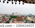 The Golden Mount at Wat Saket, A Landmarks of Bangkok THAILAND 100414455