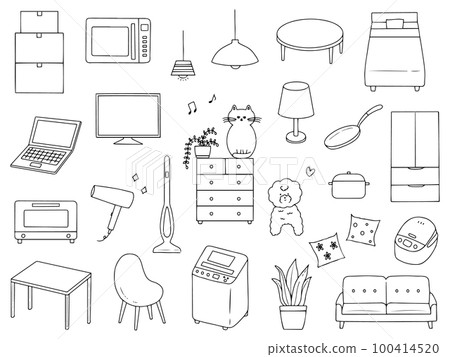 New life moving illustration set 100414520