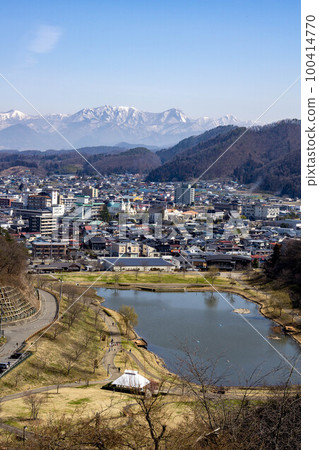 早春天童公園的風景 100414770
