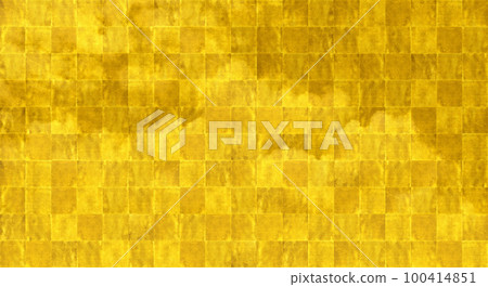 The background of a traditional folding screen picture with the luster of clouds added to the gold leaf 100414851