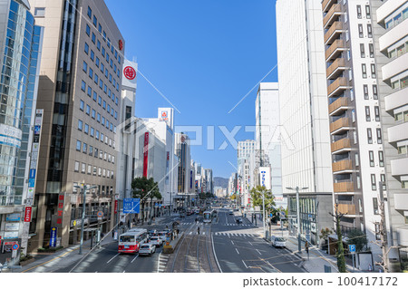 Hiroshima City, Hiroshima Prefecture Townscape in the center of Hiroshima City (Eumachi to Hatchobori area) Hiroshima City, Hiroshima Prefecture Townscape in the center of Hiroshima City (Eumachi to Hatchobori area) 100417172