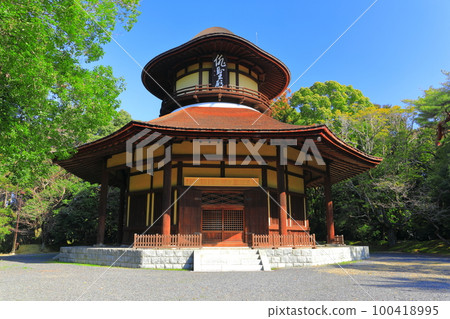 [三重縣]天氣晴朗的Haiseiden（伊賀上野城） 100418995