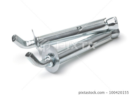 Two anchor bolts with hooks 100420155