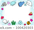 Sea creatures frame 100420303