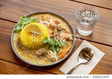 Curry rice spice curry Curry rice spice curry 100421047