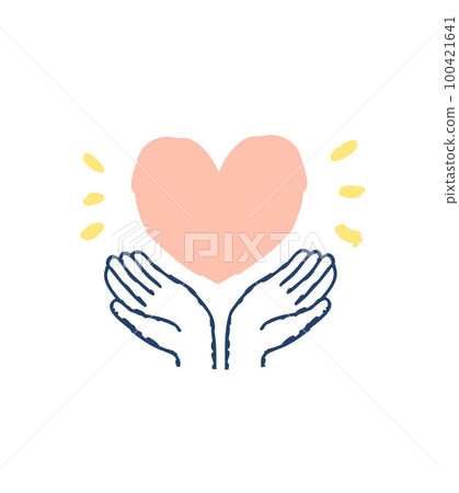 Heart and palm Heart and palm 100421641