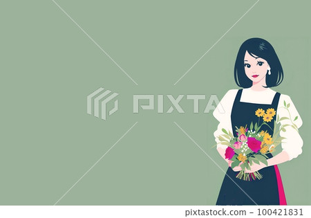 花束/有花束/有花/禮服/生日/生日/紀念日/慶典/婚禮/母親節/白色 花束/有花束/有花/禮服/生日/生日/紀念日/慶典/婚禮/母親節/白色 100421831