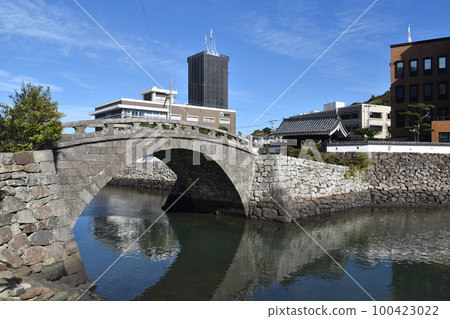 平戶城西外橋和西外門留在城下町 100423022