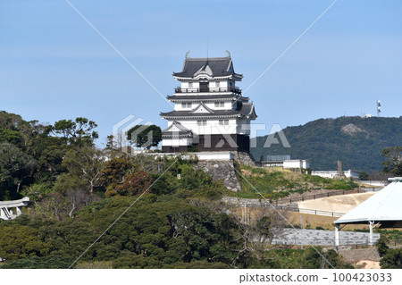 Hirado Castle simulated keep 100423033