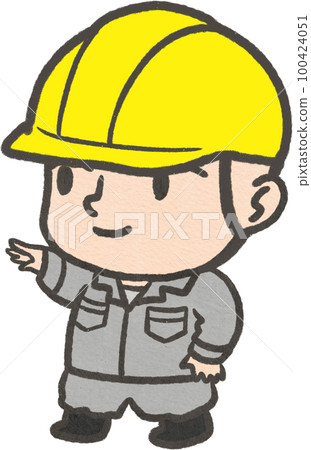 建築工地主管的插圖 建築工地主管的插圖 100424051