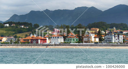 Beach of Santa Marina and Ribadesella Promenade, Ribadesella, Spain 100426000
