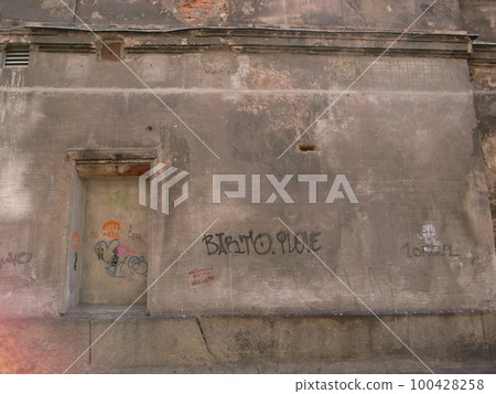 Old wall Krakow Poland 100428258