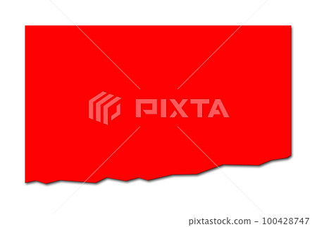 Red Insert report or screenshoot blank template for presentation layouts and design. 100428747
