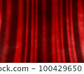 Red stage curtain background illustration (4:3) 100429650