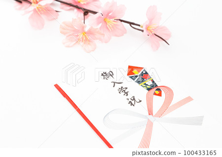 入學慶典白色背景 100433165