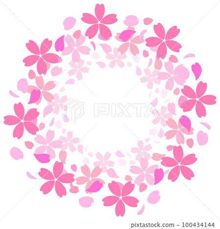 Cherry tree circle 100434144