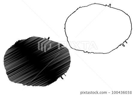 Tarama-jima island (Japan, East Asia, Japanese archipelago) map vector illustration, scribble sketch Taramajima map Tarama-jima island (Japan, East Asia, Japanese archipelago) map vector illustration, scribble sketch Taramajima map 100436038