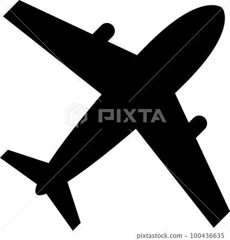 飛機圖標 100436635