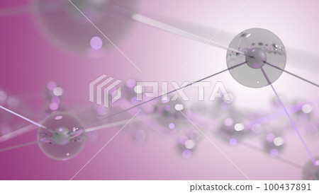 Crystal with many nuclei connected by CG line 100437891